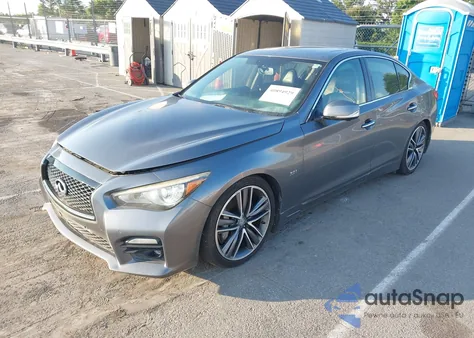 2016 Infiniti Q50 3.0T Sport from USA, damaged, VIN JN1EV7AP1GM302527